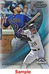 Carlos Gonzalez [Class 2 Blue] #2 Baseball Cards 2016 Topps Gold Label Prices