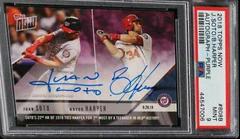 Bryce Harper, Juan Soto [Autograph Purple] #808B Baseball Cards 2018 Topps Now Prices