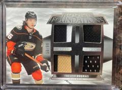 Trevor Zegras Hockey Cards 2021 Upper Deck The Cup Foundations Quad Jersey Prices
