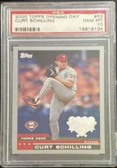 Curt Schilling #53 Baseball Cards 2000 Topps Opening Day Prices