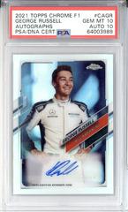 George Russell #CA-GR Racing Cards 2021 Topps Chrome Formula 1 Autographs Prices