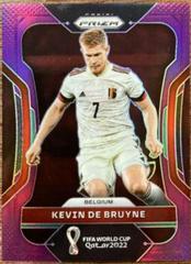 Kevin De Bruyne [Purple] #19 Soccer Cards 2022 Panini Prizm World Cup Prices
