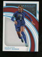 Trinity Rodman #148 Soccer Cards 2022 Panini Immaculate Collection Prices