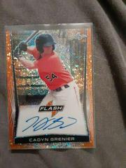 Cadyn Grenier [Orange] #BA-CG1 Baseball Cards 2018 Leaf Flash Autographs Prices