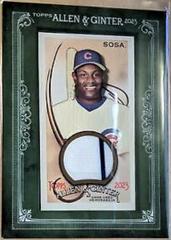 Sammy Sosa #MFR-SS Baseball Cards 2023 Topps Allen & Ginter Mini Framed Relics Prices