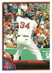 David Ortiz #87 Baseball Cards 2011 Topps Lineage Prices