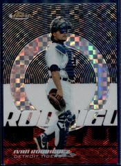 Ivan Rodriguez [Green Xfractor] #48 Baseball Cards 2005 Finest Prices