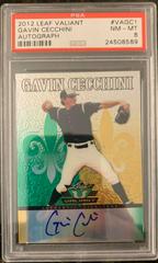 Gavin Cecchini [Autograph] #VAGC1 Baseball Cards 2012 Leaf Valiant Prices