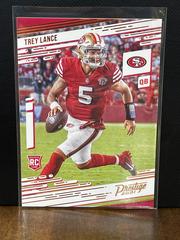 Trey Lance #204 Football Cards 2021 Panini Chronicles Prestige Rookies Update Prices