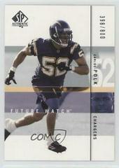 Carlos Polk #173 Football Cards 2001 SP Authentic Prices