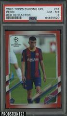 Pedri [Red] Soccer Cards 2020 Topps Chrome UEFA Champions League Prices