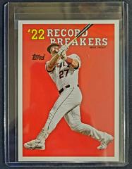 Mike Trout #RB-3 Baseball Cards 2023 Topps Oversized Record Breakers Prices