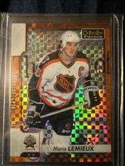 Mario Lemieux [Orange Checker] #141 Hockey Cards 2017 O Pee Chee Platinum Prices