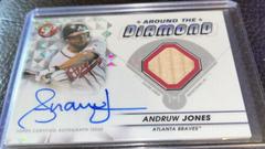 Andruw Jones [Gold] #ADR-AJ Baseball Cards 2023 Topps Pristine Around the Diamond Autograph Relic Prices