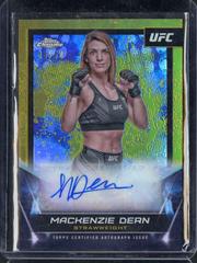 Mackenzie Dern [Gold Refractor] #FNA-MDE Ufc Cards 2024 Topps Chrome UFC Signature Prices