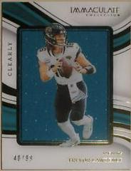 Trevor Lawrence #2 Football Cards 2023 Panini Immaculate Clearly Immaculate Jersey Prices