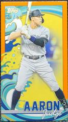 Aaron Judge [Orange] #MRIP-AJ Baseball Cards 2022 Topps Rip Mini Prices