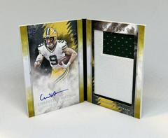 Christian Watson [Gold] Football Cards 2022 Panini Origins Rookie Booklet Patch Auto Prices