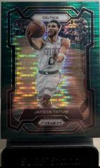 Jayson Tatum [Green Pulsar] Basketball Cards 2023 Panini Prizm Prices