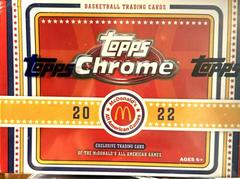 Retail Box Basketball Cards 2022 Topps Chrome McDonald's All-American Prices