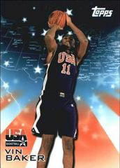 Vin Baker #3 Basketball Cards 2000 Topps Team USA Basketball Prices