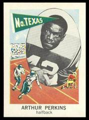 Art Perkins Football Cards 1961 NU Card Prices