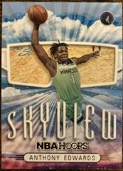 Anthony Edwards [Winter] #6 Basketball Cards 2022 Panini Hoops Skyview Prices