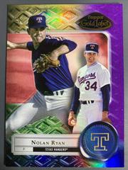 Nolan Ryan [Class 3 Purple] Baseball Cards 2022 Topps Gold Label Prices