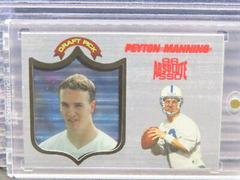 Peyton Manning [Ssd Hobby Silver] Football Cards 1998 Playoff Absolute Prices