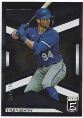 Tyler Gentry [Red] Baseball Cards 2023 Panini Chronicles Elite Prices