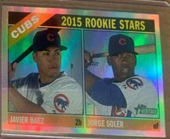 Javier Baez, Jorge Soler [Foil] #139 Baseball Cards 2015 Topps Heritage Prices