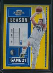 Luka Doncic [Gold] Basketball Cards 2020 Panini Contenders Optic Prices