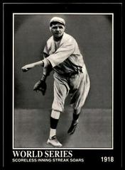Scoreless Inning Streak Soars Baseball Cards 1992 Megacards Babe Ruth Prices