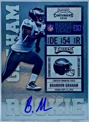 Brandon Graham [Autograph] Football Cards 2010 Playoff Contenders Prices
