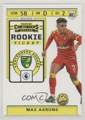 Max Aarons #RT-26 Soccer Cards 2019 Panini Chronicles Contenders Rookie Ticket Prices