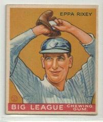 Eppa Rixey #32 Baseball Cards 1934 World Wide Gum Prices