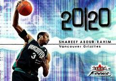 Shareef Abdur-Rahim Basketball Cards 2000 Fleer Focus Prices