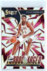 Evan Mobley [Silver Prizm] #10 Basketball Cards 2021 Panini Select Turbo Charged Prices