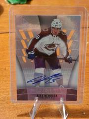 Alex Newhook [Autograph] Hockey Cards 2021 SP Game Used Purity Prices