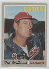 Ted Williams #211 Baseball Cards 1970 O Pee Chee Prices