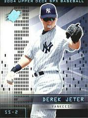 Derek Jeter #84 Baseball Cards 2004 Spx Prices