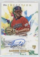 Aaron Civale Baseball Cards 2020 Topps Inception Rookies & Emerging Stars Autographs Prices