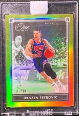 Drazen Petrovic [Gold] #173 Basketball Cards 2019 Panini One and One Prices