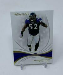 Ray Lewis #10 Football Cards 2019 Panini Immaculate Collection Prices