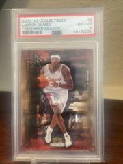 LeBron James #2 Basketball Cards 2003 UD Collectibles Freshman Season Prices