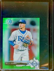 Willy Adames [Prospects Green Refractor] Baseball Cards 2017 Bowman Chrome Mini Prices