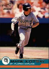Mark Kotsay #171 Baseball Cards 2001 Pacific Prices