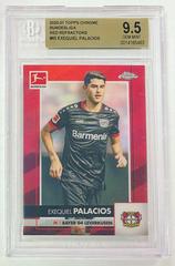 Exequiel Palacios [Red Refractor] Soccer Cards 2020 Topps Chrome Bundesliga Prices