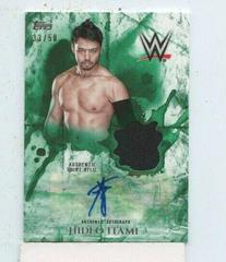 Hideo Itami Wrestling Cards 2018 Topps WWE Undisputed Autograph Relic Prices