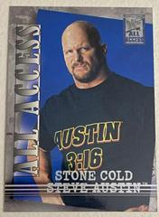 Stone Cold Steve Austin #35 Wrestling Cards 2002 Fleer WWF All Access Prices